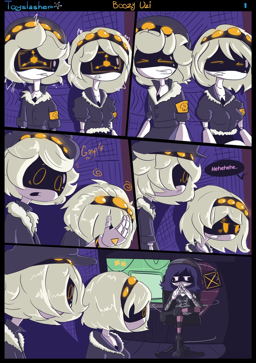 ToyslasherNSFW's tweet photo. Boozy Uzi - Page 1
Comic in order - Look at my bio!

XOXO for retweets!

[#murderdrones|#murderdronesfanart|#glitchproductions|#UziDoorman|#nsfw|#N|#V] https://t.co/kWv5DTCbyw
