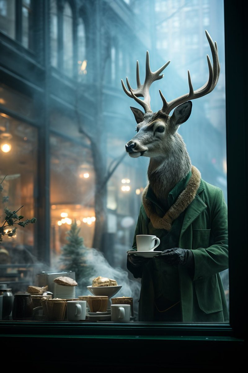 Good morning…

It is rainy and chilly in Berlin. I'm just getting my coffee to warm up ☕️.  

How is your Monday?

#midjourney #MidjourneyAI #AIart #aiartcommunity #AIcommunity