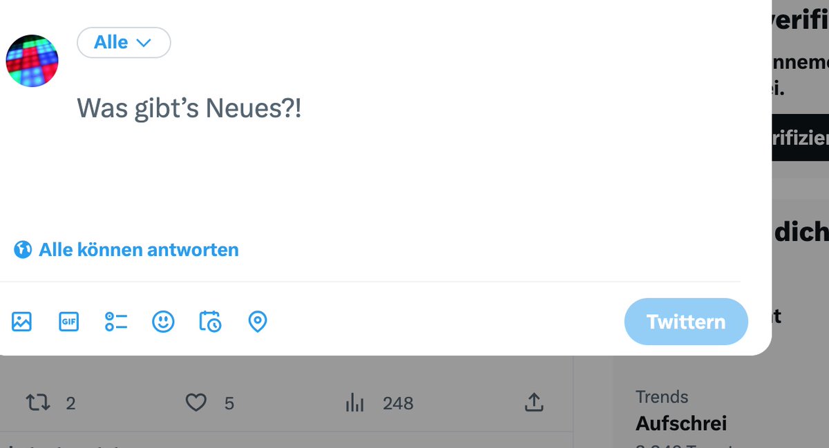 ThomasBeinhard's tweet image. Herr Musk, eine Frage: Es heißt X. Aber wenn ich loslege, dann twittere ich noch immer? Absicht? Einsicht? Cheerio. #TwitterX #TwitterBird #TwitterLimits #Musk