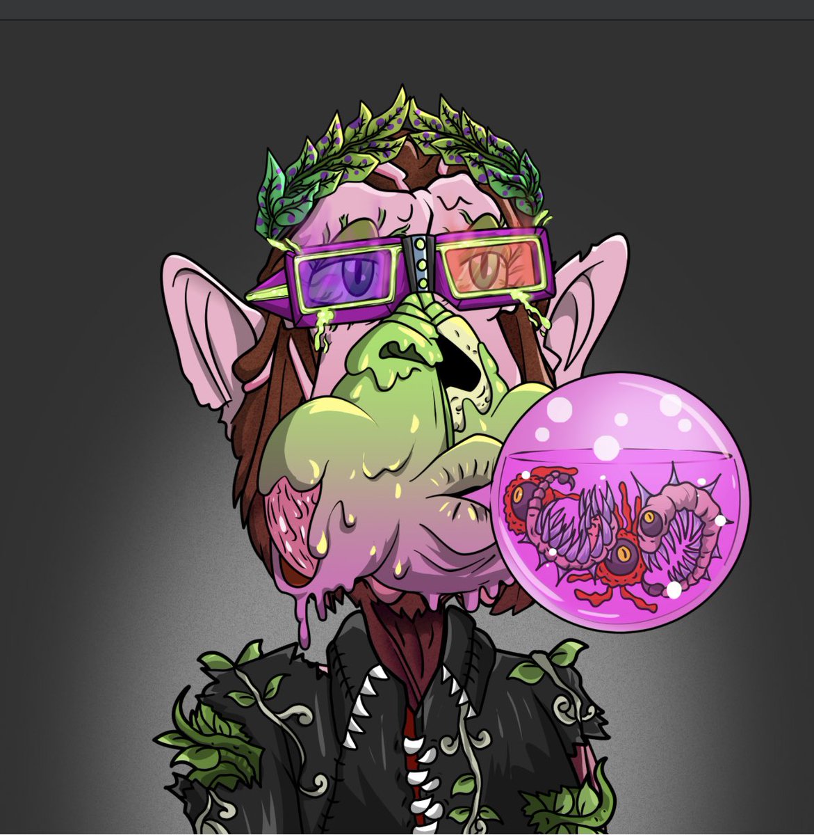 NickKimbrough10's tweet image. @Ape_NationNFT #MutationNation 🧪 V1s came to play! #MutationMonday