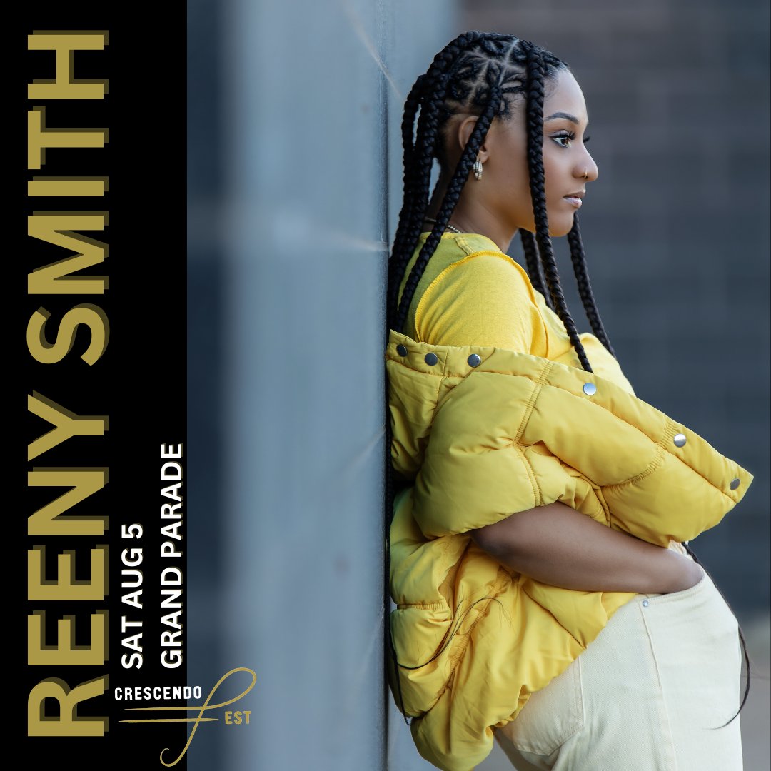 ✨Reeny Smith is a powerhouse on the stage and in the studio. A songwriter, musician, and producer, Reeny has captured much attention and high praise from within the music industry and has already amassed a long list of awards and accolades.
Grand Parade
Aug 5-7pm
FREE CONCERT