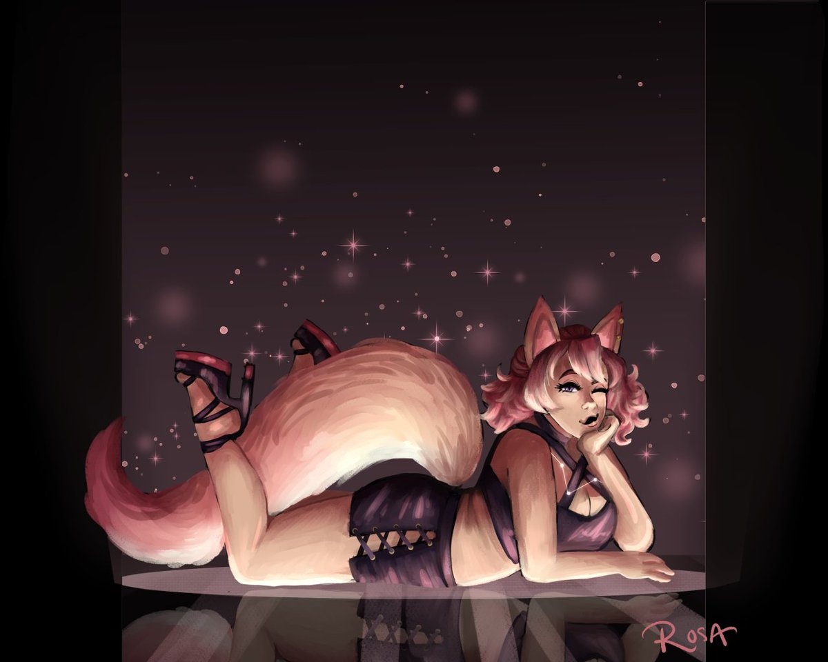 GentleRosallora's tweet photo. A lovely #kitsune for @Frosted_Clouds ! Athena was a blast and I LOVED fighting with you. I'm playing a kitsune in a #darkarchive #pathfinder2e game BECAUSE of Athena, fun fact! I just loved drawing her that much! https://t.co/BoQQiY1RZE