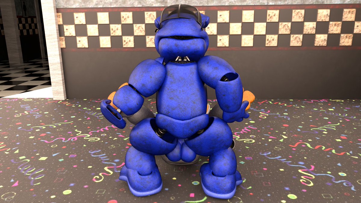 felhesznelenev's tweet photo. #FNAF #NSFW #OC 
Little did Ferd know, the more @davbluebunny eats and gets bigger, the more horny and turned on he gets as well. And since no one was around, Ferd was the one who had to take that heavy weight and manhood. The poor bunny.....or is he~ https://t.co/LfdNTCsjBd