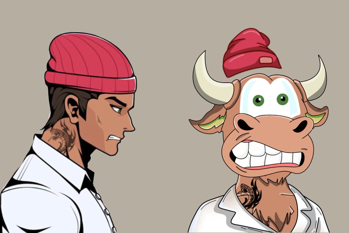 BULLygon's tweet photo. BULLygon 1st trait Collab @GenK_NFT ✨

🎁 1x @GenK_NFT 
🎁 3x BULList 🐂

To Enter 👇

✅ Follow @BULLygon &amp; @GenK_NFT 
✅ Tag 2 degens
✅ Hop in our discord
https://t.co/m8X6QPXjjF

48hrs ⌚ https://t.co/Giiug6gWP0