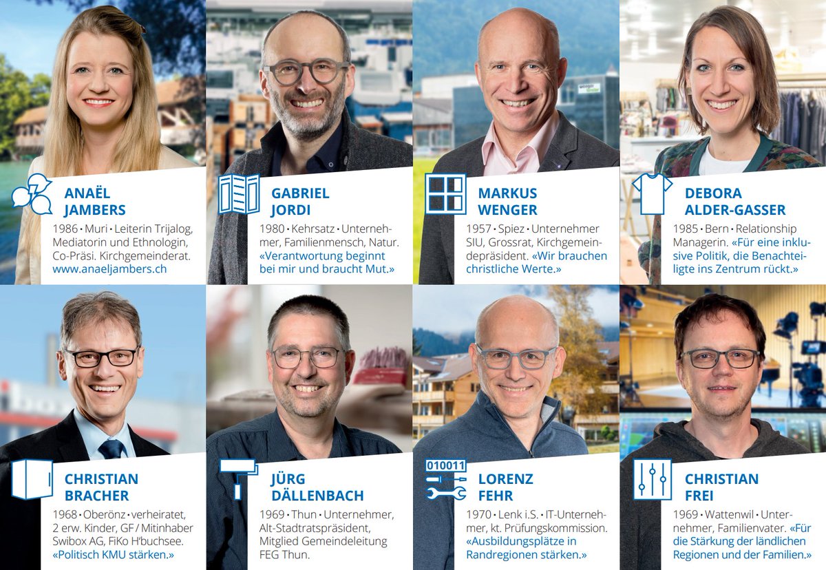 Von wegen "nur wenige Stimmen generieren":
Wetten, ein 2. EVP-Sitz im Kt. BE ginge an unsere sackstarke KMU-Liste? 😉
PS: Seit langem fordern wir das gerechte Sitzzuteilungsverfahren nach #Pukelsheim samt Abschaffung von #Listenverbindungen.
bernerzeitung.ch/berner-parteie… <a href="/BernerZeitung/">Berner Zeitung</a>