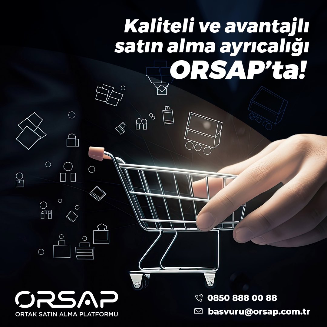 ORSAP’ın ayrıcalıklı dünyasında kalite ve tasarruf bir arada! 

📌 Başvuru formumuza ulaşmak için bio’daki linke tıklayabilirsiniz. 

#orsap
#ortaksatinalmaplatformu