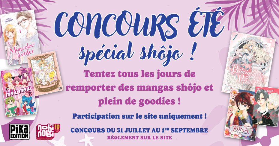 pikaedition's tweet photo. [CONCOURS SUR SITE - TICKET À GRATTER]
C'est l'été, l'occasion pour se plonger dans des shôjo et s'évader ! ☀️⛱️
Nous vous proposons de tenter votre chance et de remporter des mangas mais aussi des goodies shôjo à emmener partout avec vous ! https://t.co/MSrHVRbQhV