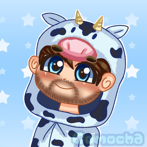 Comocha101's tweet photo. Birthday gift I did for DairyKing! 🥳 🎂 @faeriequeenss #art #artist #digitalartist #ArtistOnTwitter #digitalart #artwork https://t.co/EFEoU3xAHv
