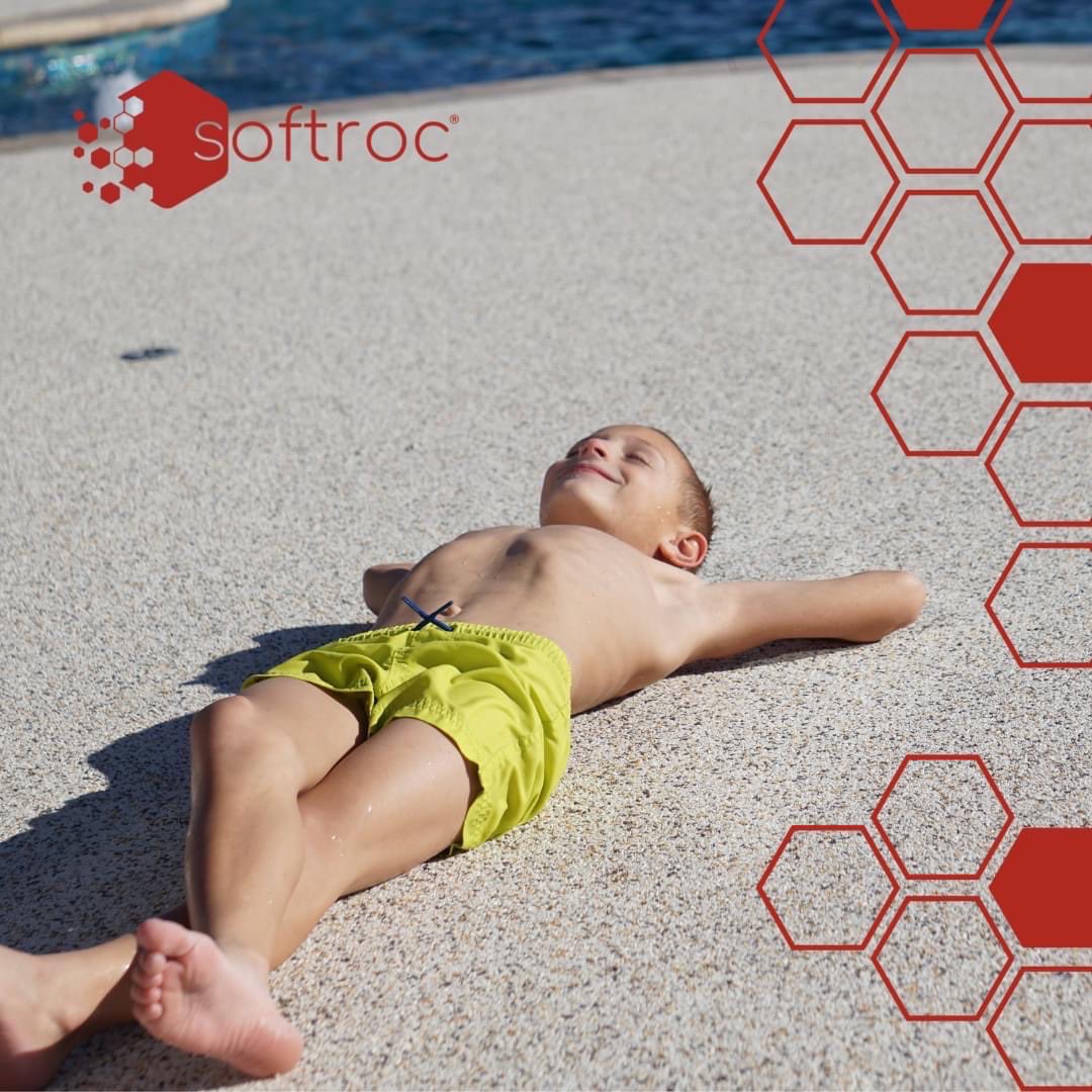 SOFTROC_OKC's tweet photo. Is the summer sun ☀️🔥burning your feet by the pool?
Do your little ones have to wear swim shoes🩴👎🏼?
You invested in a pool, let Softroc make your space useful again.
You deserve it!
✅Cool
✅Safe
✅Non-Slip
✅Softroc
#Softroc, the best place to put your foot down! https://t.co/d0TBGUh7CB