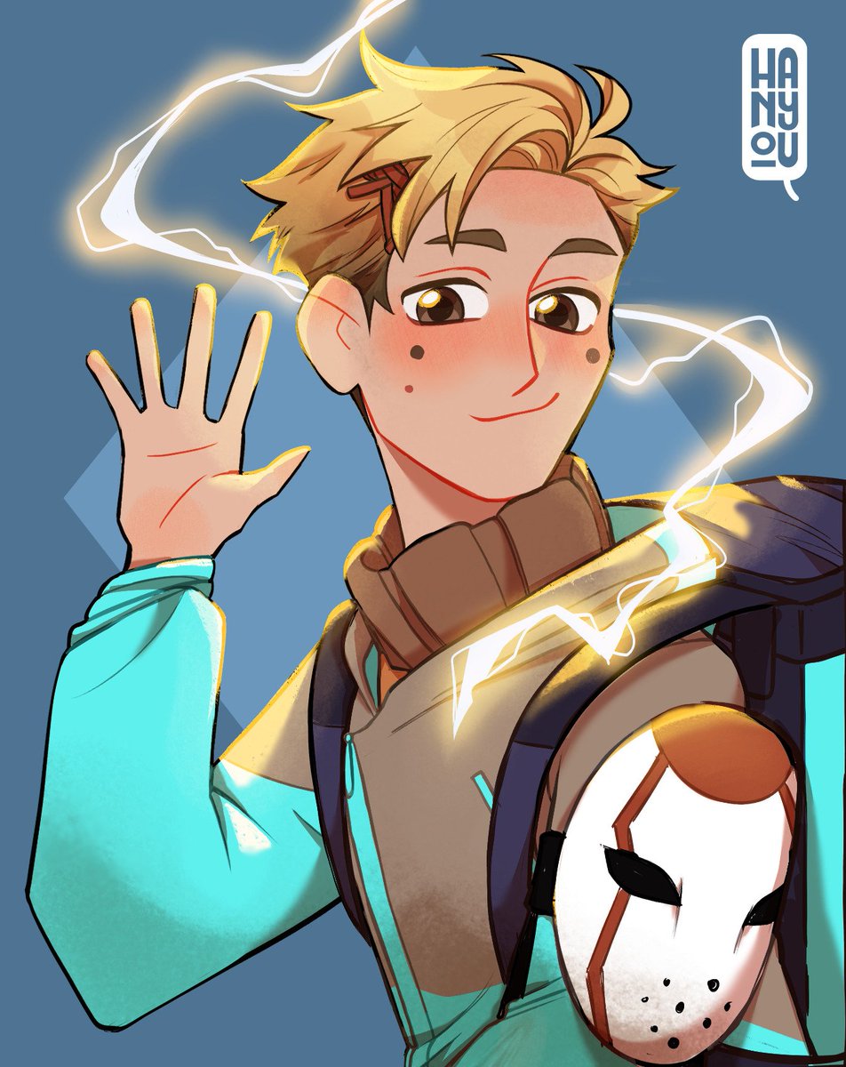 hanyou_fanny's tweet photo. Arttrade with @rielles96 's oc Sakka! 

I love him !!!!😍😍😍😍

#arttrade #withafriend #oc #electromagic #deliver #cute https://t.co/yojVMljAj0