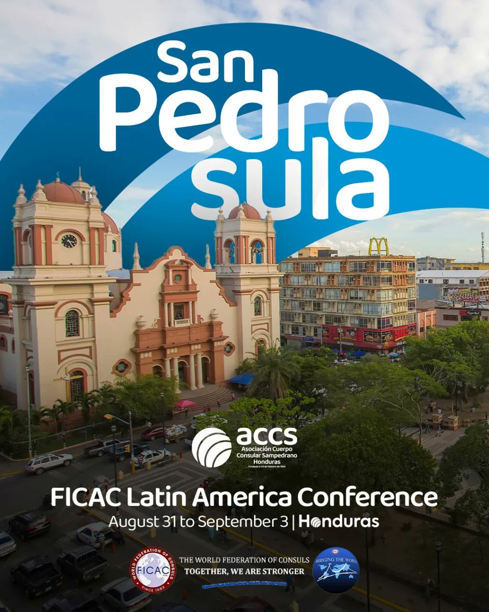 enter504's tweet photo. #Nacionales San Pedro Sula será sede de la Conferencia Latinoamericana de la Federación Mundial de Cónsules     #FICAC #Consules #ACCS #SPS #FederacionMundialDeConsules #Honduras 
https://t.co/0XkClSed4d https://t.co/dMQKBKHoT7