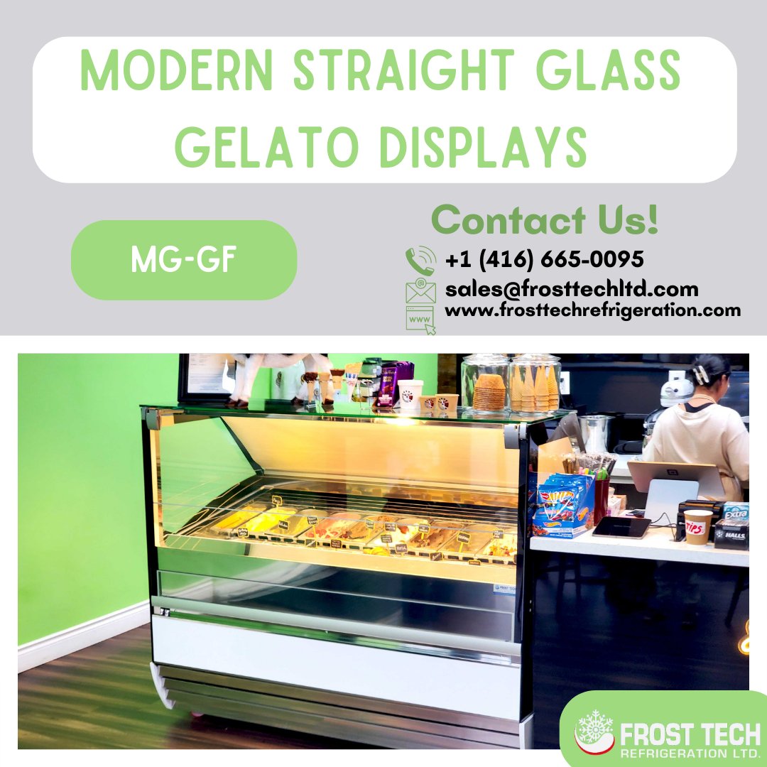 FrostTechRefrig's tweet photo. Sleek and modern gelato displays avaliable now!🍦☀️

https://t.co/fBvnbuIlWh 

#pastrydisplaycase #pastry #display #bakerydisplay #pastrycase #pastrydisplay #bakerydisplaycase #gelatodisplay #gelatocase #icecreamdisplay #gelateria #pozzetti  #foodequipment #toronto #Canada https://t.co/U4oGZyyf00