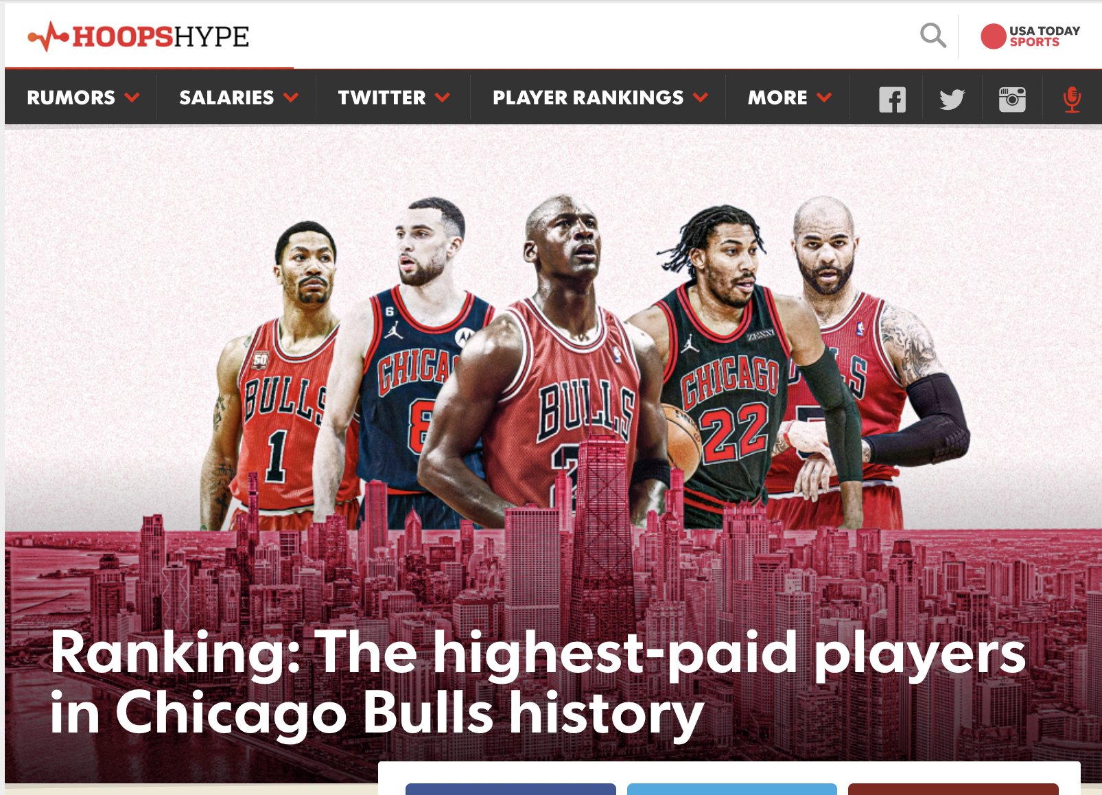 Ranking: The highest-paid players in Chicago Bulls history