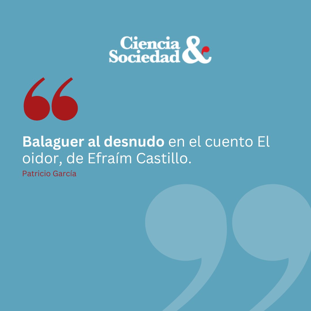 El presente trabajo constituye un estudio del cuento El oidor de Efraím Castillo, en el que, a través del análisis crítico y la revisión bibliográfica, se pretende establecer la estrecha relación que hay entre estos.

revistas.intec.edu.do/index.php/ciso…

#cuento #literaturadominicana