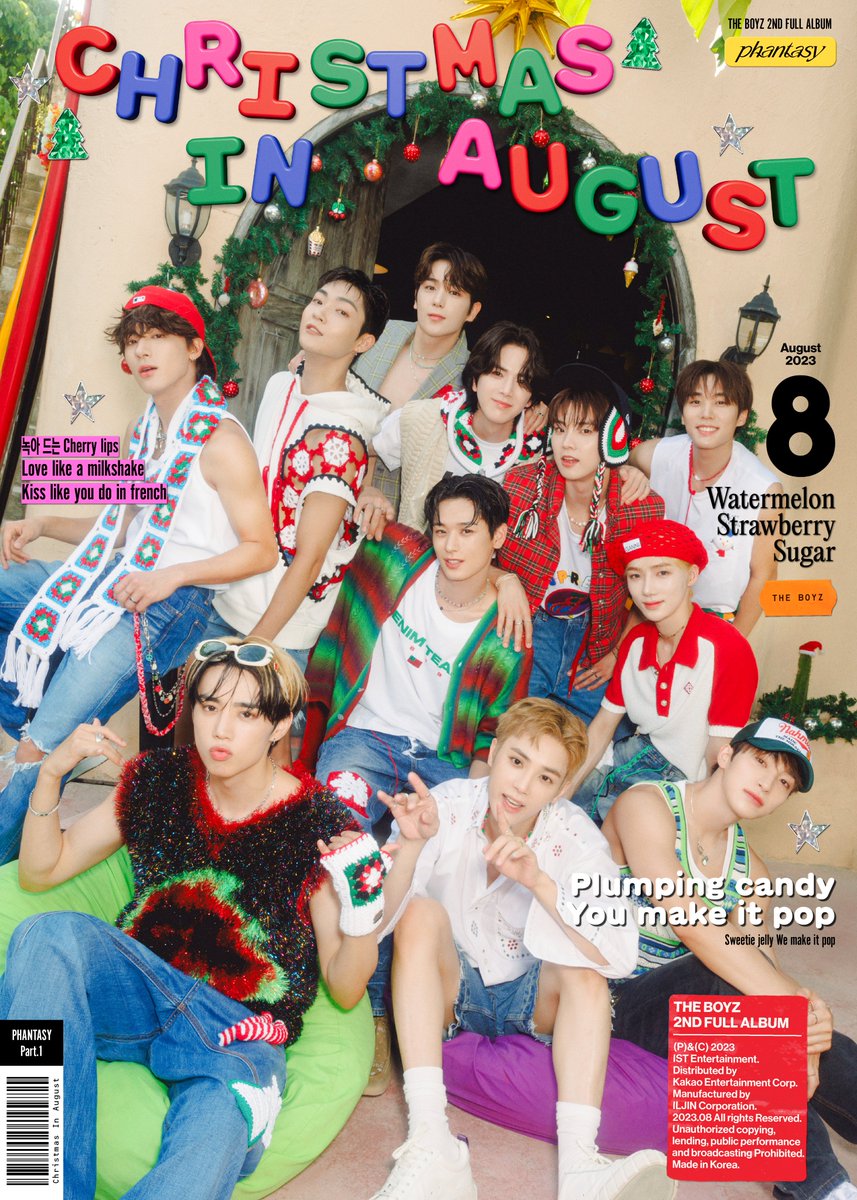 IST_THEBOYZ's tweet photo. THE BOYZ 2ND ALBUM [PHANTASY] Pt.1 Christmas In August Concept Photo #HOLIDAY

🎄 2023.08.07 6PM Release

#THEBOYZ #더보이즈 #PHANTASY #Christmas_In_August https://t.co/kqDFApRKE0