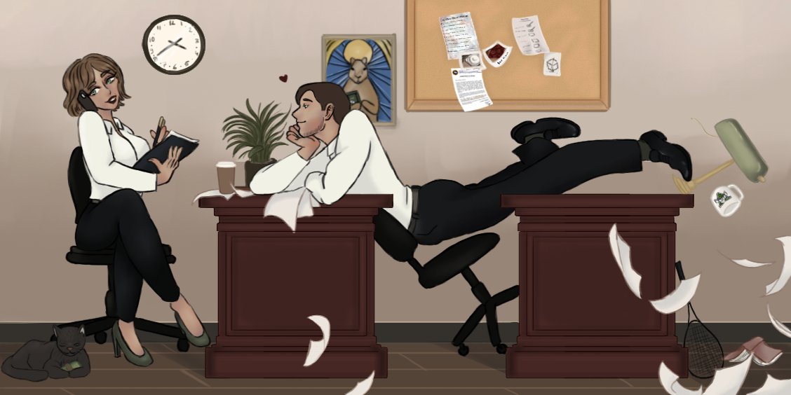 Encore un petit Fanart du couple Tom Clinton et Géorgia Delyle ! 🤍