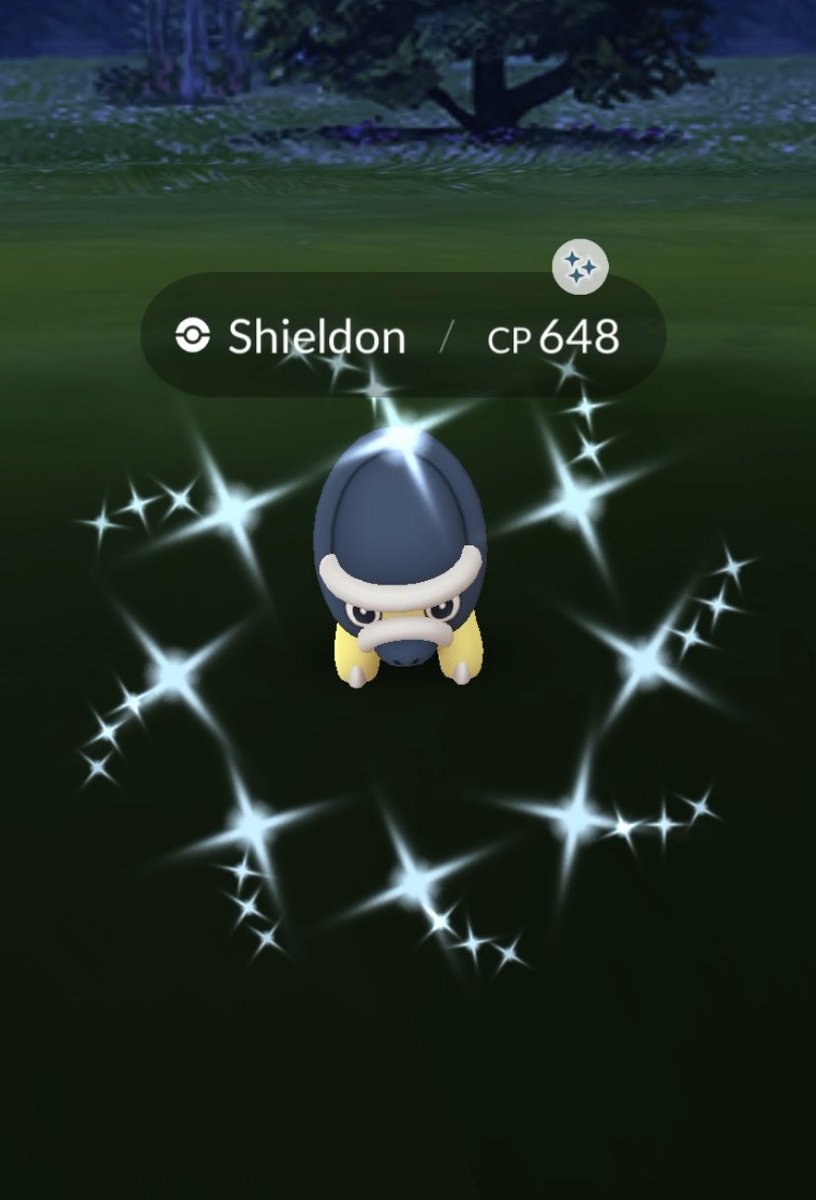 prince_shine8's tweet photo. 💪💪My #ShinyShieldon #PokemonGO ✨✨ https://t.co/MFV2wTyB1C