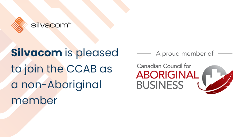 Silvacom's tweet photo. Silvacom is now a proud member of @CCAB_National! 🤝 We're dedicated to building strong relationships and collaborating with Indigenous communities across Canada. Learn more: https://t.co/JZ6DD2dA93 https://t.co/sIIihvYVjk