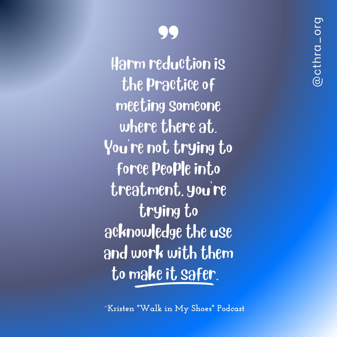 #HarmReductionworks #HarmReductionSavesLives 
#HarmReductionCT