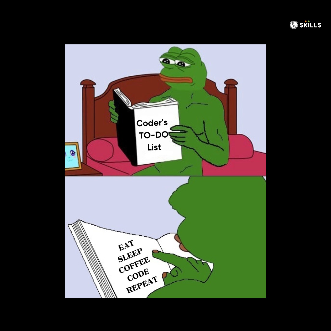 ineuron_ai's tweet photo. Techies, kuch reh to nahi gya?
.
.
.
.
.
.
#coderlife #csmemes #memesforfun #engineeringmemes #frog #frogmemes #frogmeme #frogs #frogcore #toads #amphibian #toadmemes #toad #cute #toadgang #froggang #coderslife #frogsofinstagram # #froglove #toadlove #amphibiansofinstagram https://t.co/LrRgSzxw9w