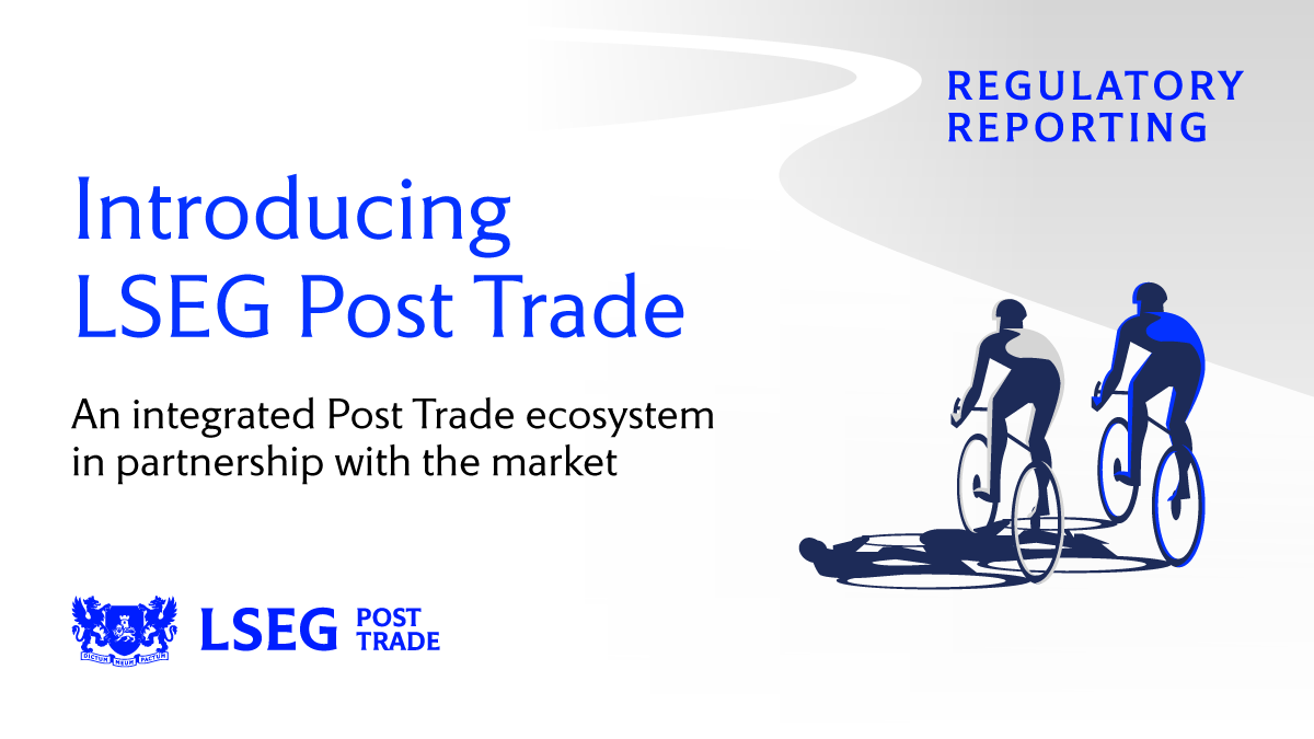 #UnaVista has changed its name to Regulatory Reporting and is now part of #LSEG Post Trade – <a href="/LSEGplc/">LSEG</a>’s new brand and complete ecosystem. Learn how our service helps you streamline your reporting, increase operational efficiency and reduce regulatory risk: lseg.group/3rTirgA