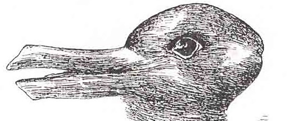 Is it a rabbit or a duck?

Can you see both at once?

Or, how does it feel when the paradigm shifts?

How are engineering new, more empowering #paradigms?

More on #ParadigmShifts at thoughtleadershipstudio.com/search/podcast…

#ThoughtLeadership #Futurism #ParadigmChange #B2B #Innovation