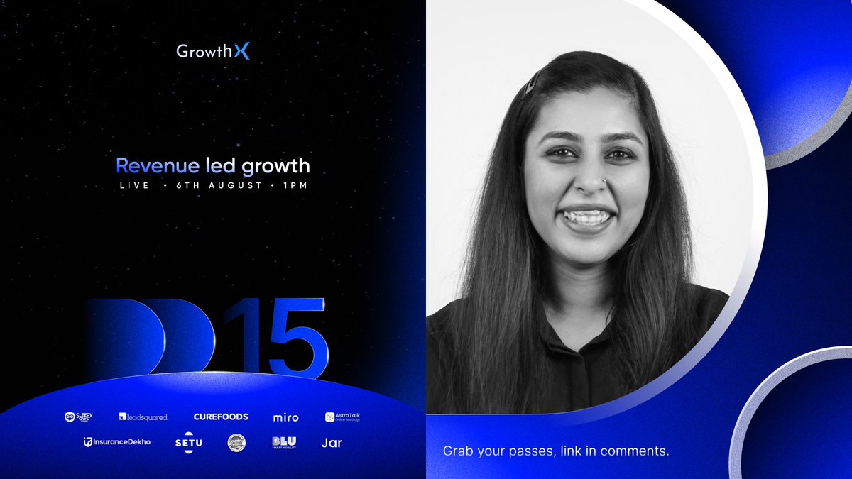 Sudeepkaur_'s tweet photo. Growth at all costs is over-rated 🥲 
Revenue Growth isn’t ✨ 
Here’s your chance to learn true revenue growth👇🏻 https://t.co/H52W0f6lFo