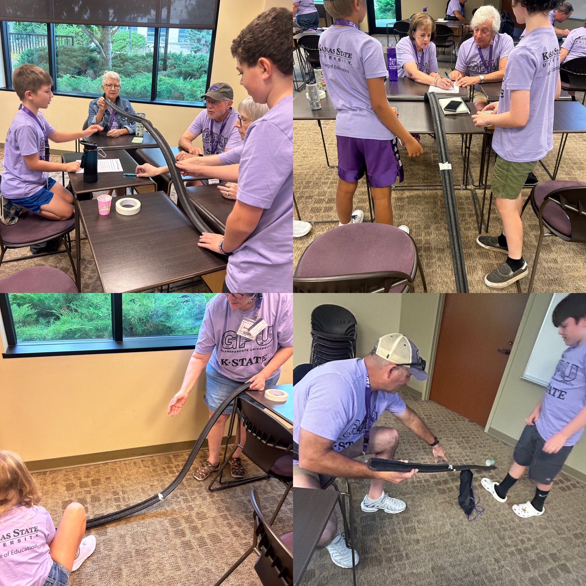 BethPesnell's tweet photo. Thrills and spills today at #GPU2023 engineering roller coasters ๐ข @KSUCollegeofEd https://t.co/KuisFujf6Z