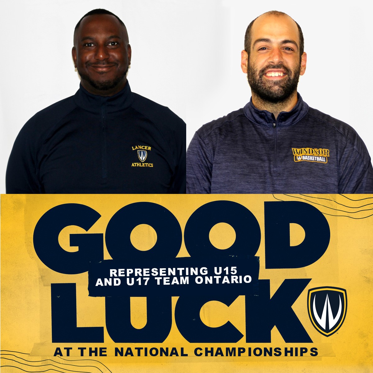 Good luck to Lancer men’s basketball assistant coaches, Andrew Anderi and Paul Ekeocha representing U15 and U17 Team Ontario at the 2023 Canadian National Championships! #LancerFamily