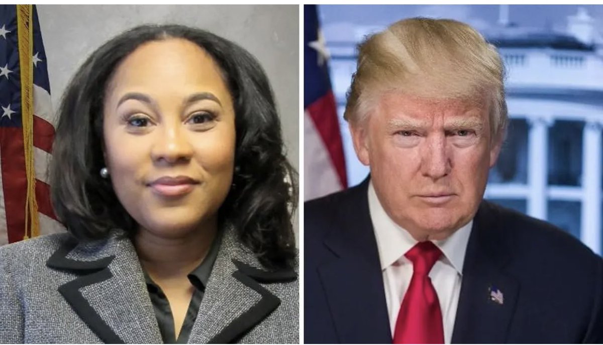 AZ_Brittney's tweet photo. Fulton County DA Fani Willis is “Ready to go!” Are you ready to see Trump go down? 🖐️❤️ https://t.co/fHsao7ReXS