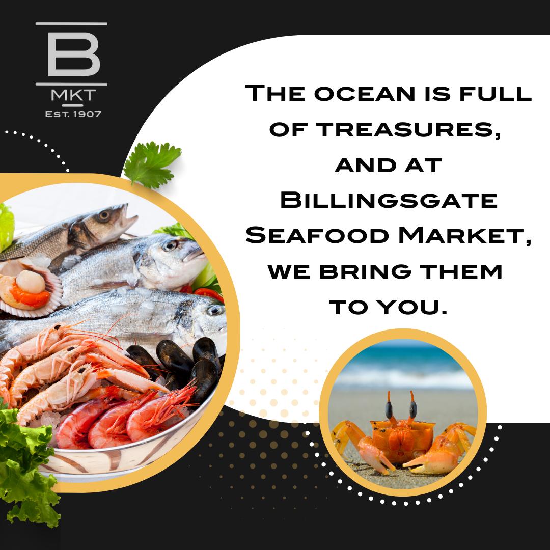 bfallwell's tweet image. 🔍🍴 Discover the treasures of the ocean at Billingsgate Seafood Market!

🦞🍤 From succulent lobster to buttery scallops, our fresh catch is sure to delight your taste buds!