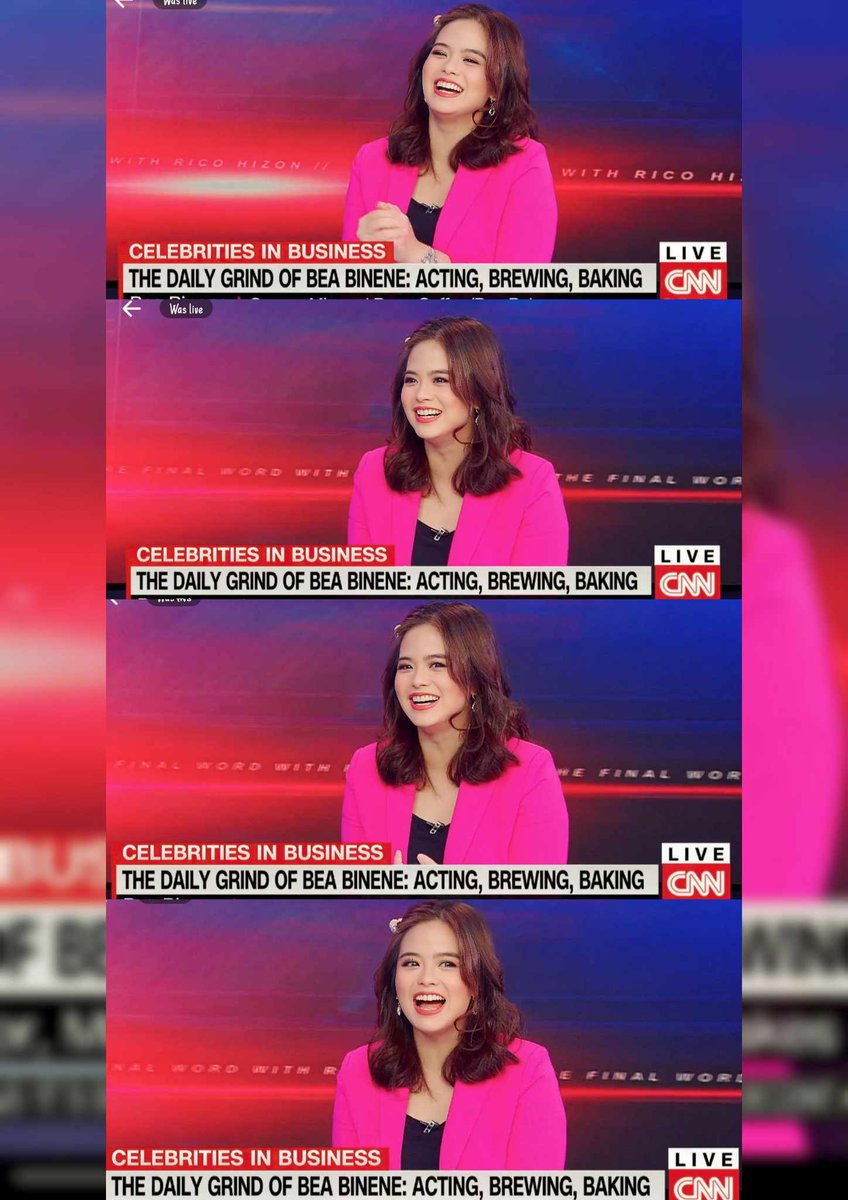 Pretty mo naman po @beabinene 💖 #beabinene #enterprenur #celebrity #CNNPhilippines