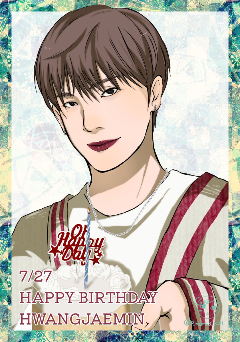 p_maru3_KDH's tweet photo. ジェミンくん
お誕生日おめでとうございます!!←遅れ過ぎw
みんなが大好きな頼れるお兄ちゃん♡
これからもたくさん応援できること本当に嬉しく思います!><
素敵な一年になりますように♡
#HAPPY_JAEMIN_DAY
#빛나는_21살_황재민
#HWANGJAEMIN #황재민
#RBW #Trainee #NewlD https://t.co/wleer7A37X