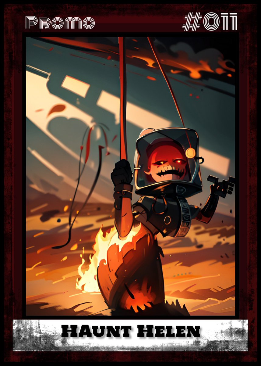 EnigmaticsNft's tweet photo. Promo #011 - Haunt Helen https://t.co/x4l8NO2gMh