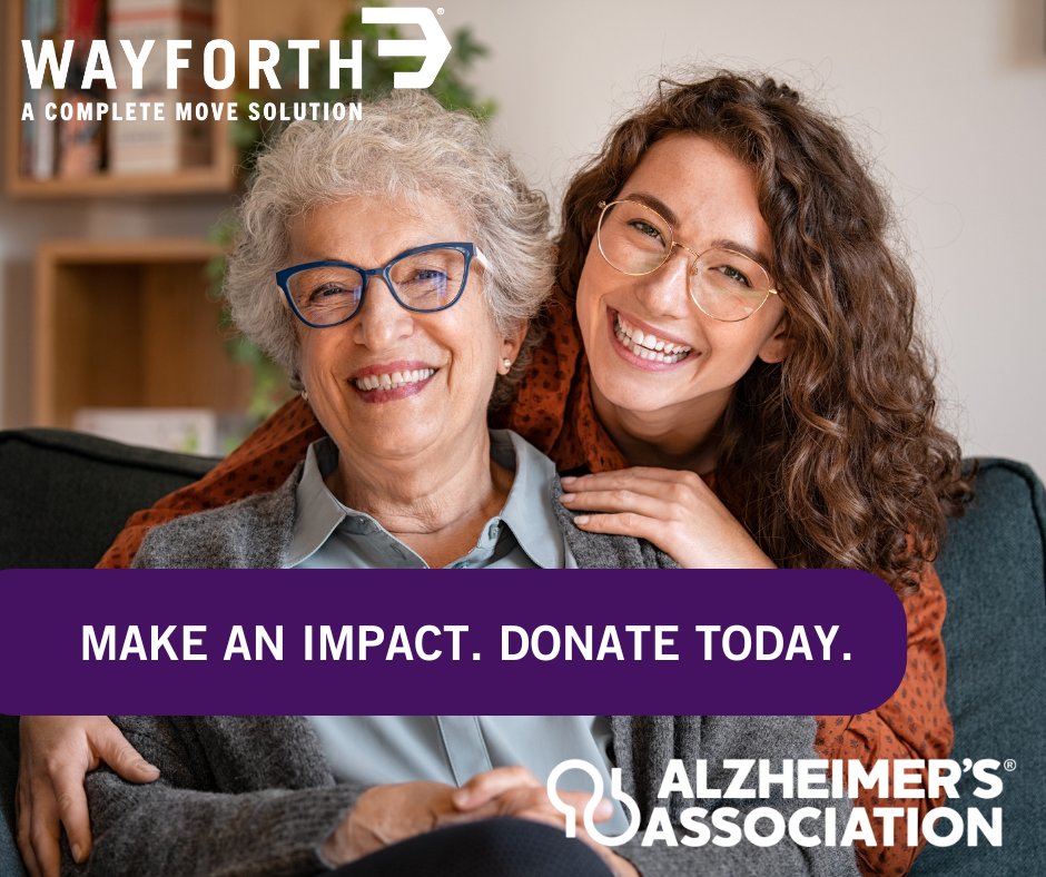 Help WayForth in the fight against Alzheimer's disease by making a donation today. Let's work together to #ENDALZ. Donate here: hubs.ly/Q01YR6X90

#DonateToday #Research #Alzheimers #Supporter