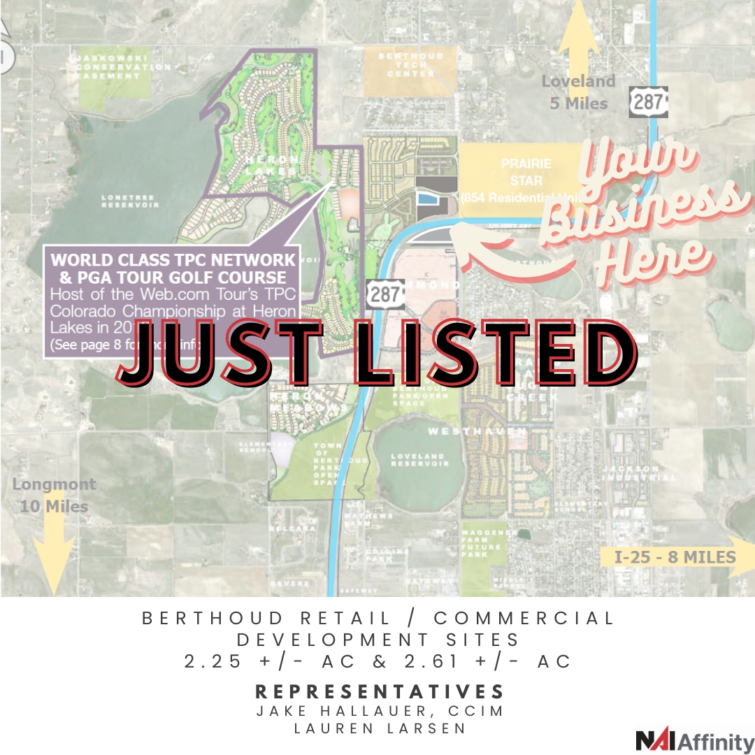 NaiAffinity's tweet photo. ❗️LISTED❗️Join #Starbucks, #McDonalds, #TacoBell, and Kum &amp; Go in Berthoud! Lots of #opportunity here to join the rapidly growing area. Contact the representatives at (970)663-3150 📞🏗️ Find the #brochure at 👉️ https://t.co/xrIdheACWX https://t.co/hBYTW6JY5l