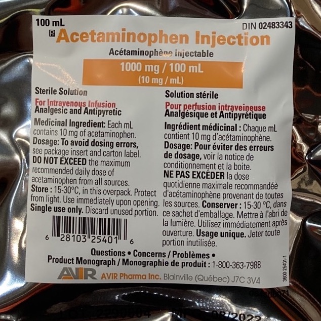 Another essential pain management tool is coming for all paramedics with <a href="/BC_EHS/">BC Emergency Health Services</a>. Injectable acetaminophen will be part of the multimodal pain management for patients within British Columbia. This novel formulary will improve the care paramedics bring to the community.