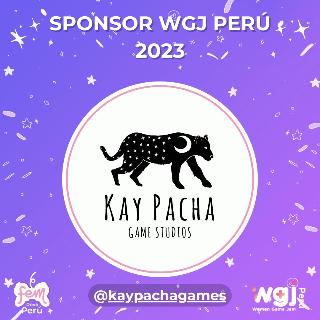 FemDevsPeru's tweet photo. Gracias @kaypachagames por unirse
nuevamente como sponsor del Women Game Jam Perú
2023!
Gracias a su donación podremos tener más sorpresas
para nuestras jammers 👀✨
Para saber más de sus proyectos visítenlos en:
👉 https://t.co/cnPZ4TVcDG
.
.
.
#FemDevs #FemDevsPeru #GameJam https://t.co/mX4klCBn8H