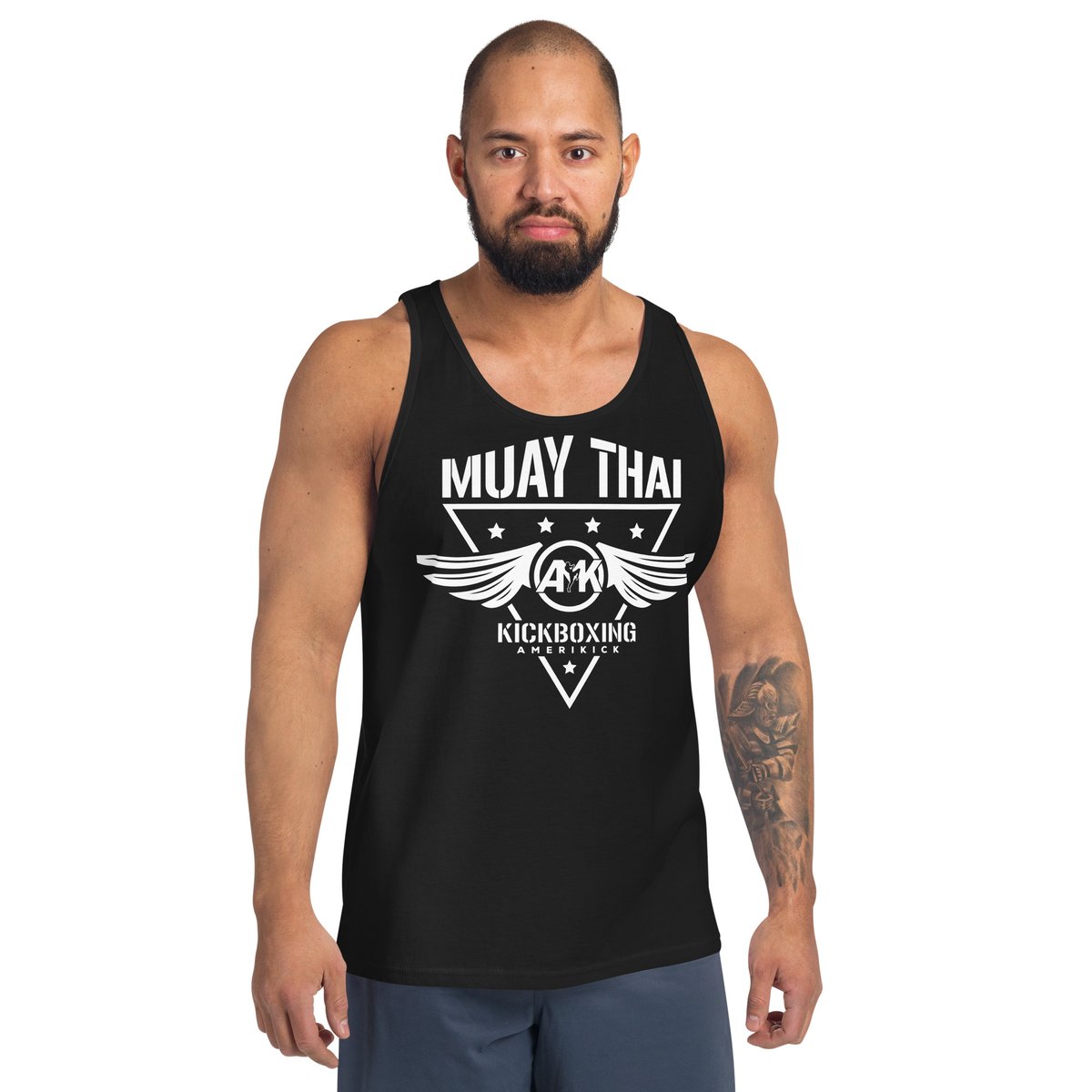 AMKShirtBrands's tweet image. 🔥 Unleash the Muay Thai warrior within! 💪 Elevate your training with our stylish and comfortable White Logo Staple Tank Top. 
🥊 Limited stock available – grab yours now! 🛍️ Train like a champ 
👉 tinyurl.com/3yyjmsxp
#MuayThai #StapleTankTop #TrainInStyle