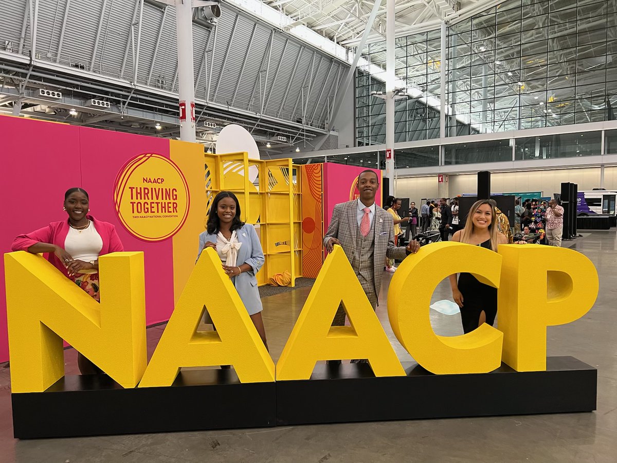 Grateful to conclude #ThrivingTogether, NAACP Convention, but this is just the beginning. Humbled to have organized The Day Of Service & Action alongside The Act-So College Summit. Thank you @BostonNAACP1911 for this partnership and to our supporters and our dedicated team.
