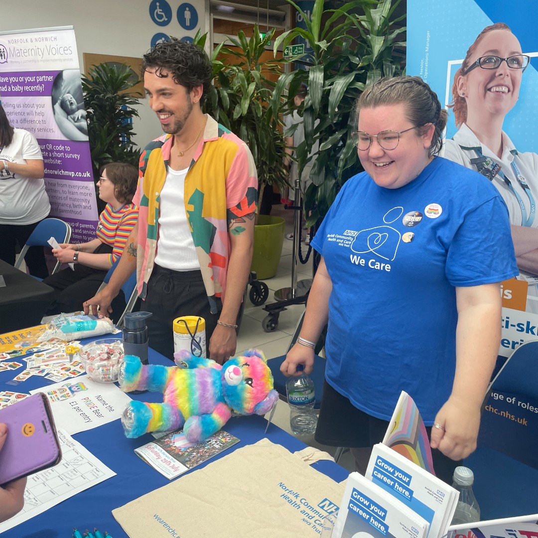NCH&C (@nchc_nhs) on Twitter photo On Saturday we attended <a href="/NorwichPride/">Norwich Pride 🌈🏳️🌈🏳️⚧️</a> & had a stall <a href="/TheForumNorwich/">The Forum Norwich</a>. Thank you to everyone that stopped for a chat. It was wonderful to meet you and talk about NCH&C.
We had a wonderful day and were delighted to have been part of it.
#WeAreNCHC On Saturday we attended <a href="/NorwichPride/">Norwich Pride 🌈🏳️🌈🏳️⚧️</a> & had a stall <a href="/TheForumNorwich/">The Forum Norwich</a>. Thank you to everyone that stopped for a chat. It was wonderful to meet you and talk about NCH&C.
We had a wonderful day and were delighted to have been part of it.
#WeAreNCHC