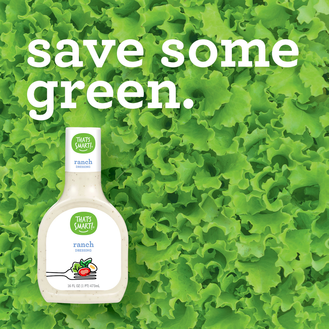 Enjoy all your favorite condiments while saving some green!