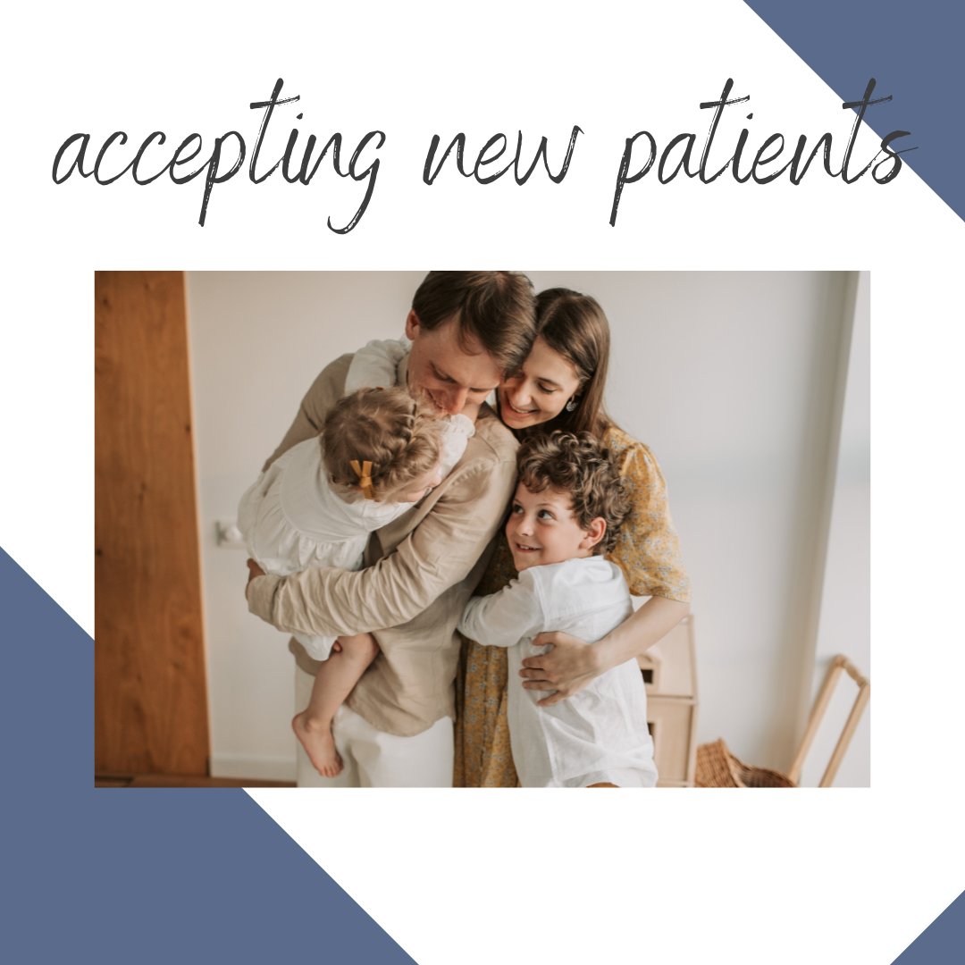 HrubyClinic's tweet image. We are happy to share that we are accepting new patients as we begin the new school year. This is the perfect time to get your family on track with the same doctor and ensure your children are updated with their annual visits before school starts. See you soon!
.
Schedule online!