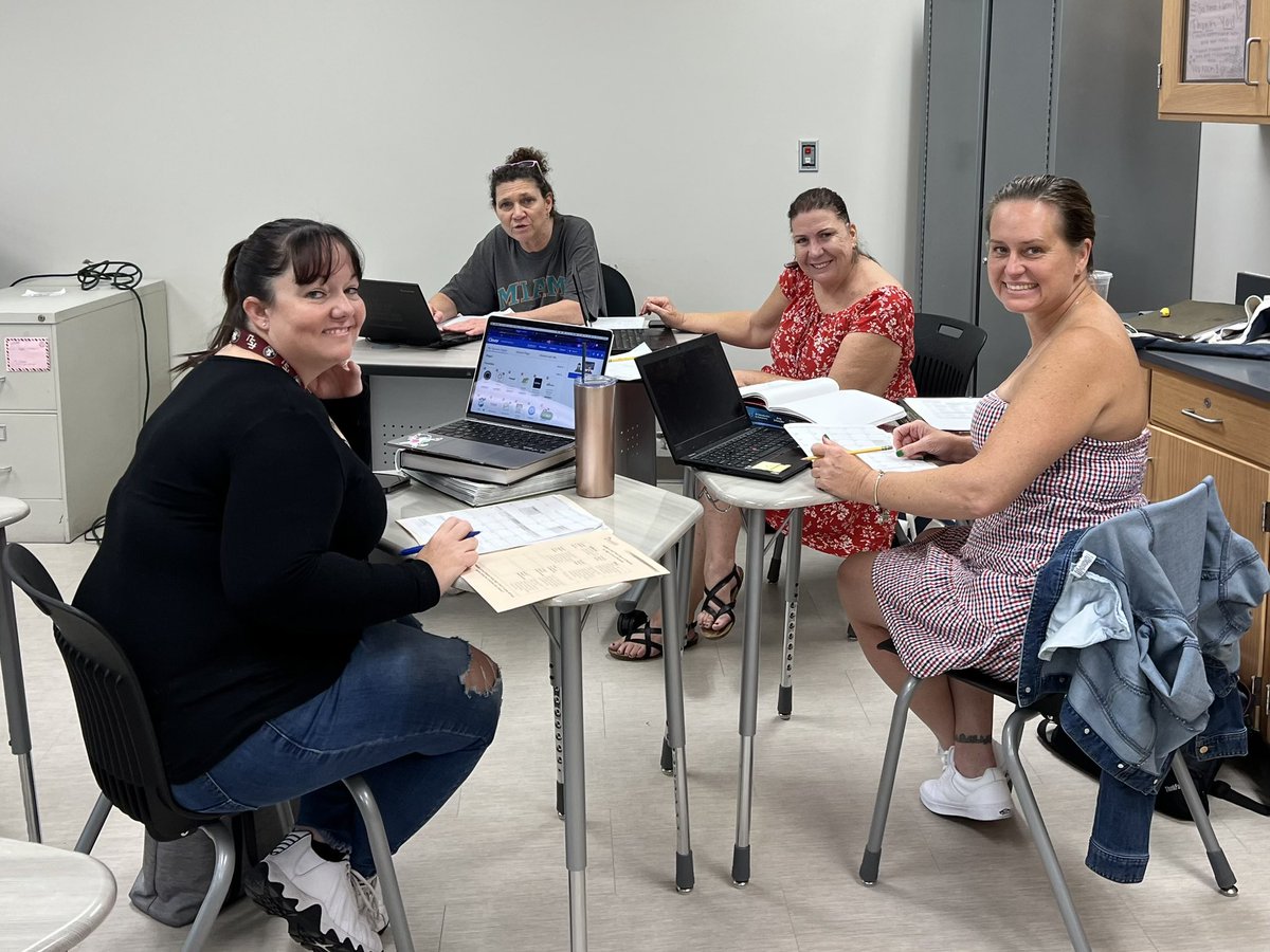 DrKFried's tweet image. CBHS teachers creating a roadmap of learning for our students for the 2023-2024 school year. Together, we make education an exciting adventure! #curriculummapping 🚀📖✏️