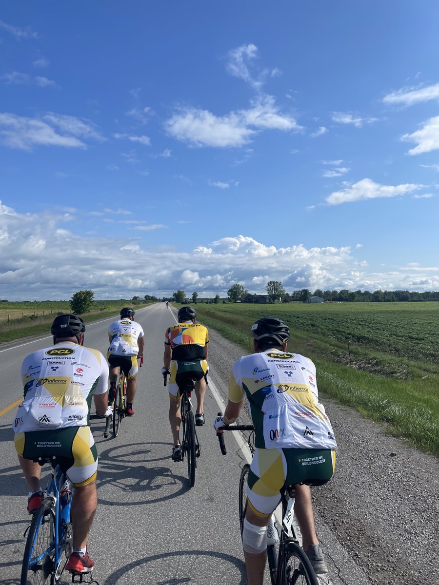 BadryMyke's tweet image. Incredible experience participating in #MSBike over the weekend. So proud of @PCLConstruction’s #PCLToronto team for riding 150 km and raising over $23,000 for @MSCanOfficial. Together, we can help create a world free of MS. #BeyondtheBuild #MyPCL