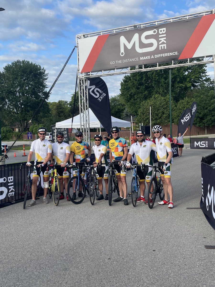 BadryMyke's tweet image. Incredible experience participating in #MSBike over the weekend. So proud of @PCLConstruction’s #PCLToronto team for riding 150 km and raising over $23,000 for @MSCanOfficial. Together, we can help create a world free of MS. #BeyondtheBuild #MyPCL