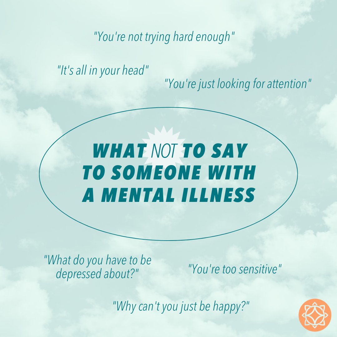 Is there anything else you've been told before not on this list? ⬇️ 
#MentalHealth