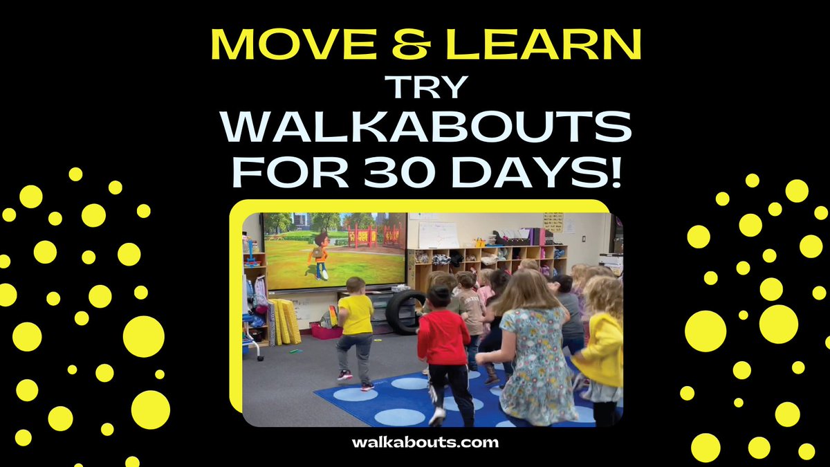 Looking for ways to integrate movement and learning in your classroom? Check out Walkabouts with a 30-day trial! hubs.ly/Q01YWh-00

#freetrial #moveandlearn #summerlearning