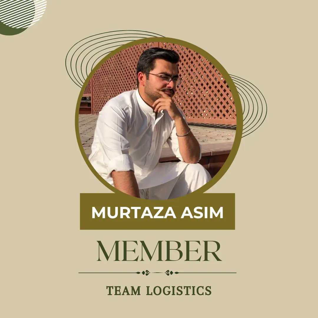 ndu_csc's tweet photo. Let's meet our Team Logistics!
Furqan Nisar- Director Team Logistics
Team Members:
1. Affaq Ahmed
2. Murtaza Asim
#nducsc #communityservice #teamlogistics #projectmanagement https://t.co/GpeoxelOPM