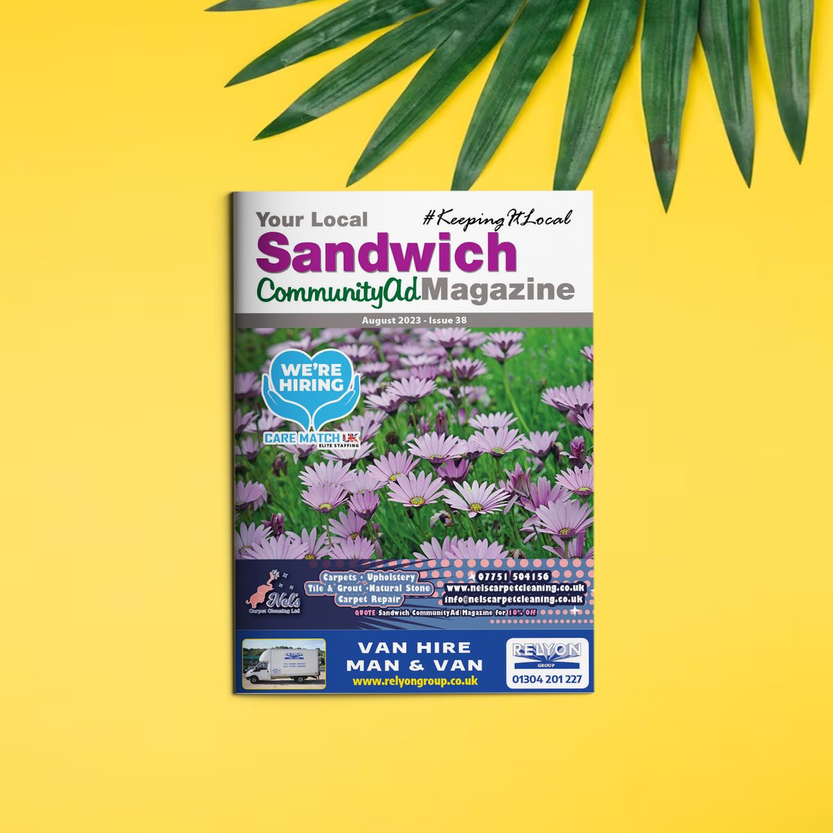 CommunityAd's tweet photo. ποΈπ Exciting news! The latest Sandwich CommunityAd Magazine is here, featuring heartwarming success stories and exciting happenings in our community.
Dive into its pages for a dose of inspiration!
https://t.co/JmBumuyz5i
#CommunityAd #CommunityConnections #MagazineRead https://t.co/aU2X5kwY1q